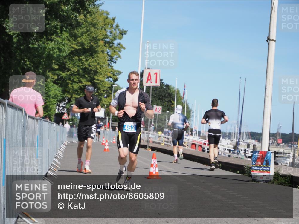 17.08.2025 - KN Förde Triathlon 2025 KatJ http://msf.ph/oto/8605809 17.08.2025 13:49:08 Laufen 453, 508 meine-sportfotos.de