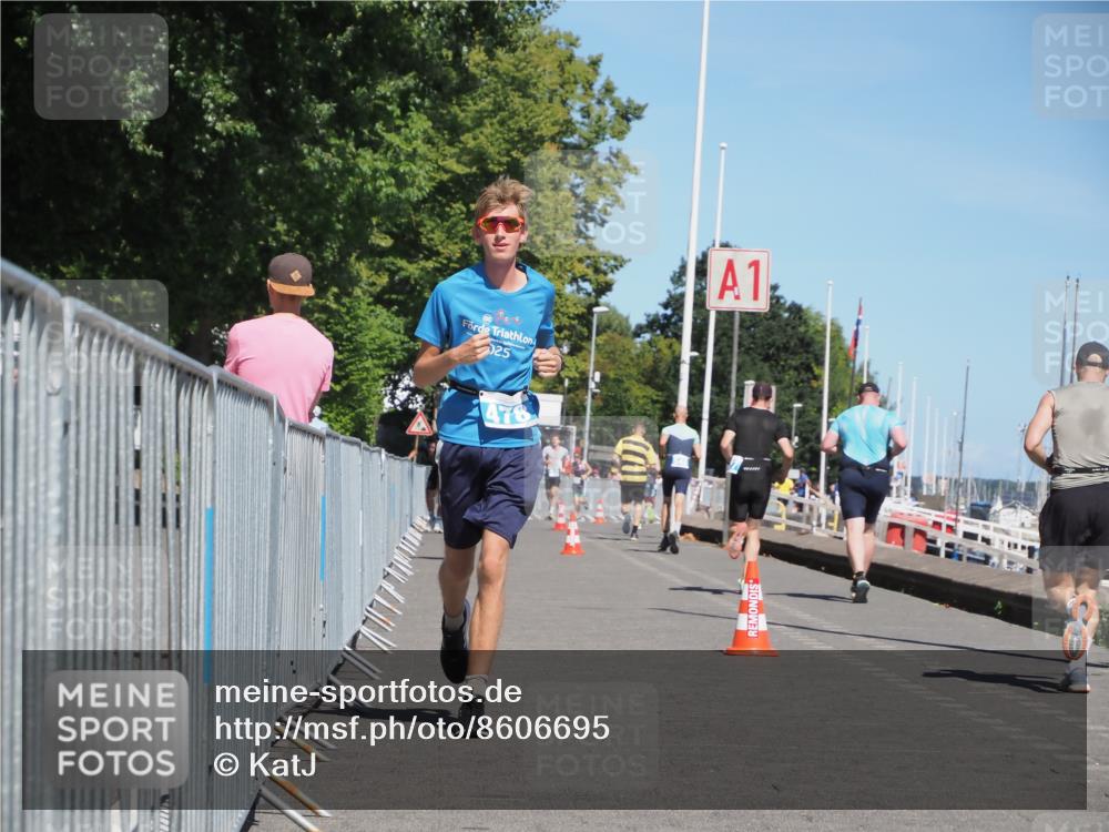17.08.2025 - KN Förde Triathlon 2025 KatJ http://msf.ph/oto/8606695 17.08.2025 13:50:41 Laufen 478 meine-sportfotos.de