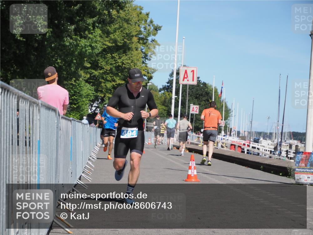17.08.2025 - KN Förde Triathlon 2025 KatJ http://msf.ph/oto/8606743 17.08.2025 13:50:48 Laufen 455, 494 meine-sportfotos.de