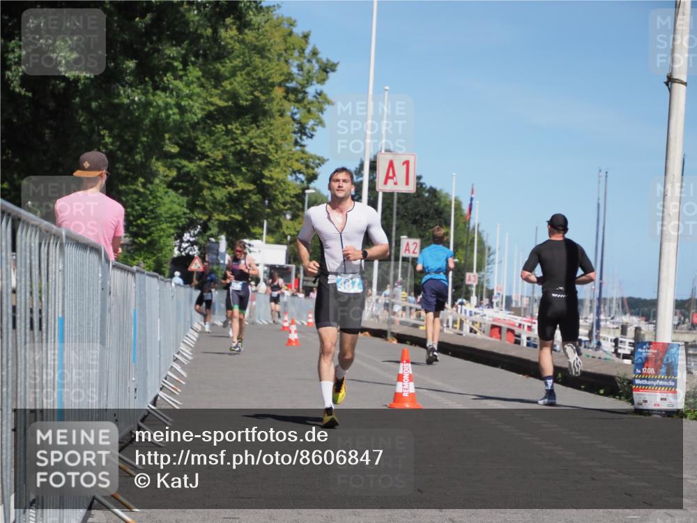 17.08.2025 - KN Förde Triathlon 2025 KatJ http://msf.ph/oto/8606847 17.08.2025 13:50:59 Laufen 455, 487 meine-sportfotos.de