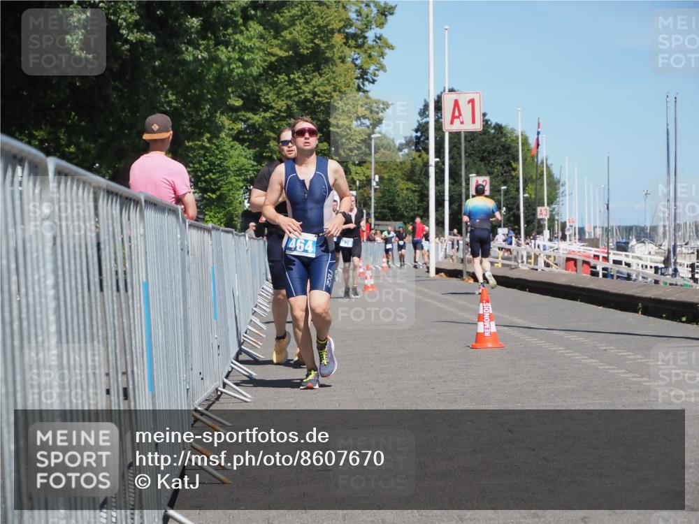 17.08.2025 - KN Förde Triathlon 2025 KatJ http://msf.ph/oto/8607670 17.08.2025 13:54:01 Laufen 464, 481 meine-sportfotos.de