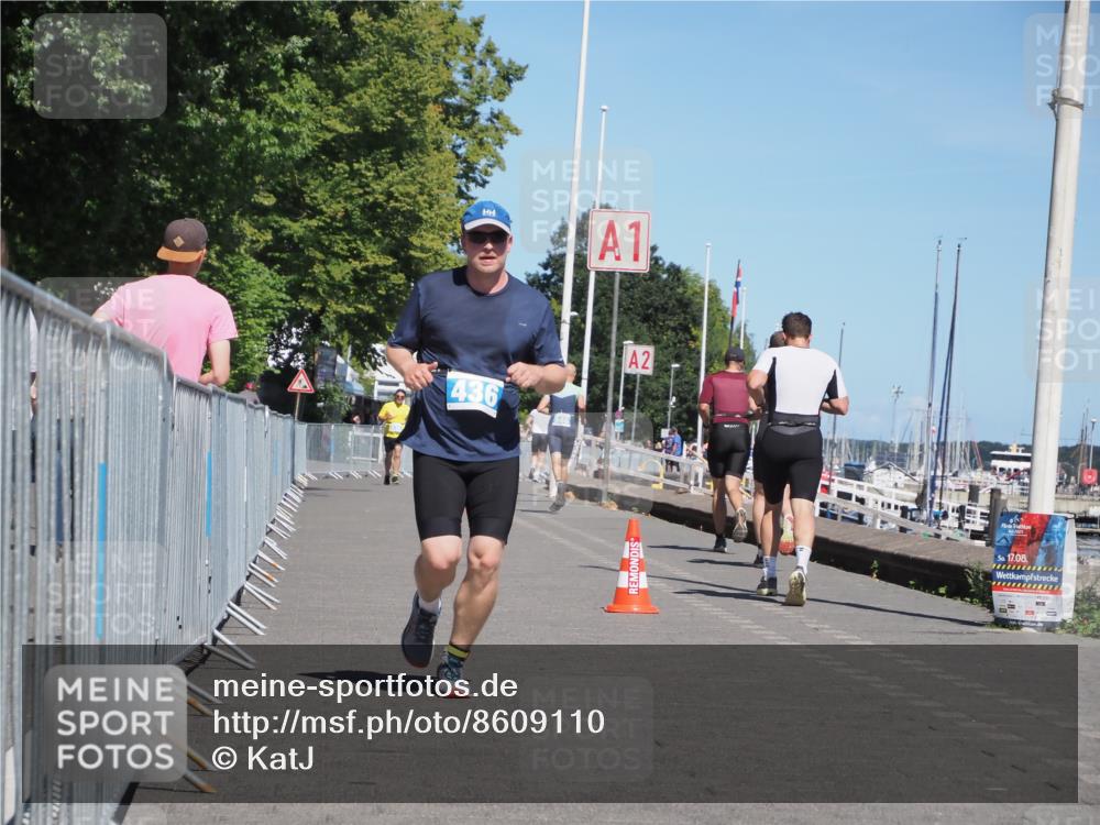 17.08.2025 - KN Förde Triathlon 2025 KatJ http://msf.ph/oto/8609110 17.08.2025 13:58:55 Laufen 436, 494 meine-sportfotos.de