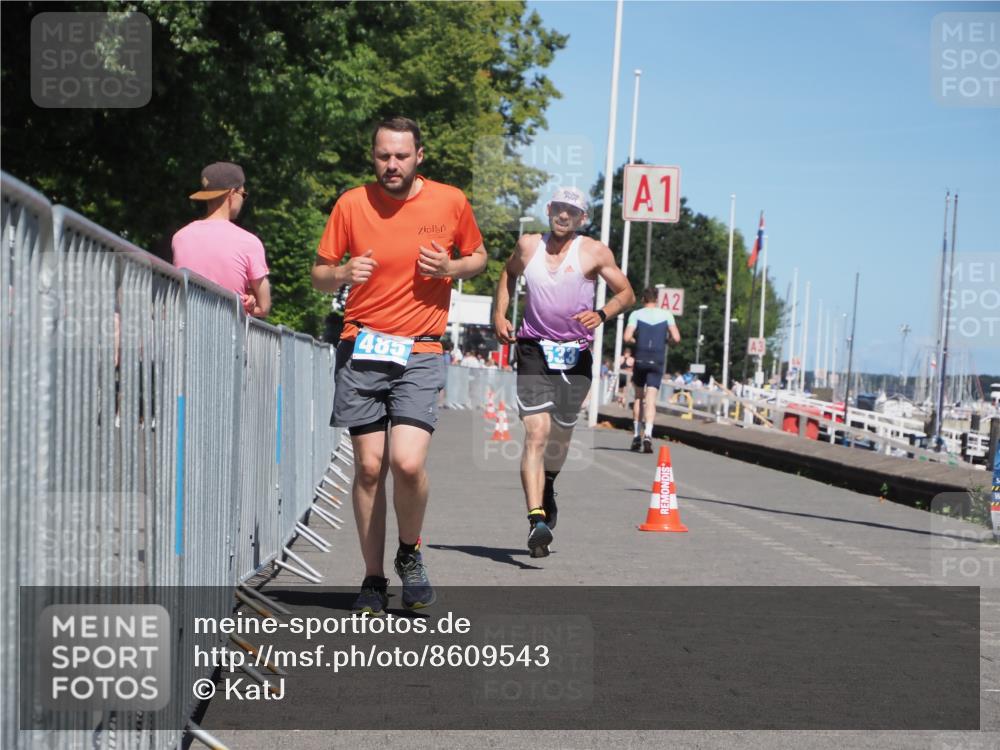 17.08.2025 - KN Förde Triathlon 2025 KatJ http://msf.ph/oto/8609543 17.08.2025 14:00:28 Laufen 485, 533 meine-sportfotos.de