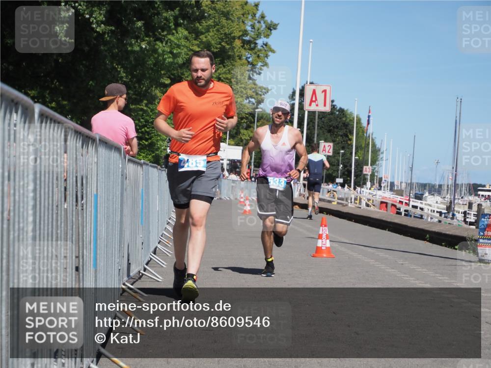 17.08.2025 - KN Förde Triathlon 2025 KatJ http://msf.ph/oto/8609546 17.08.2025 14:00:28 Laufen 485, 533 meine-sportfotos.de