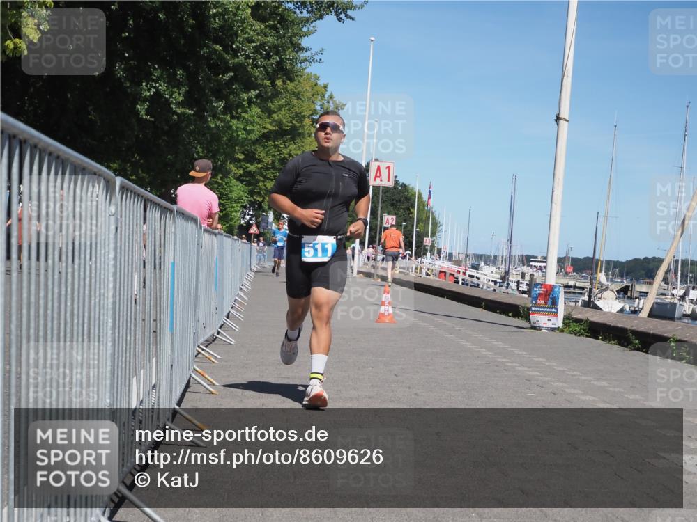 17.08.2025 - KN Förde Triathlon 2025 KatJ http://msf.ph/oto/8609626 17.08.2025 14:01:02 Laufen 511 meine-sportfotos.de