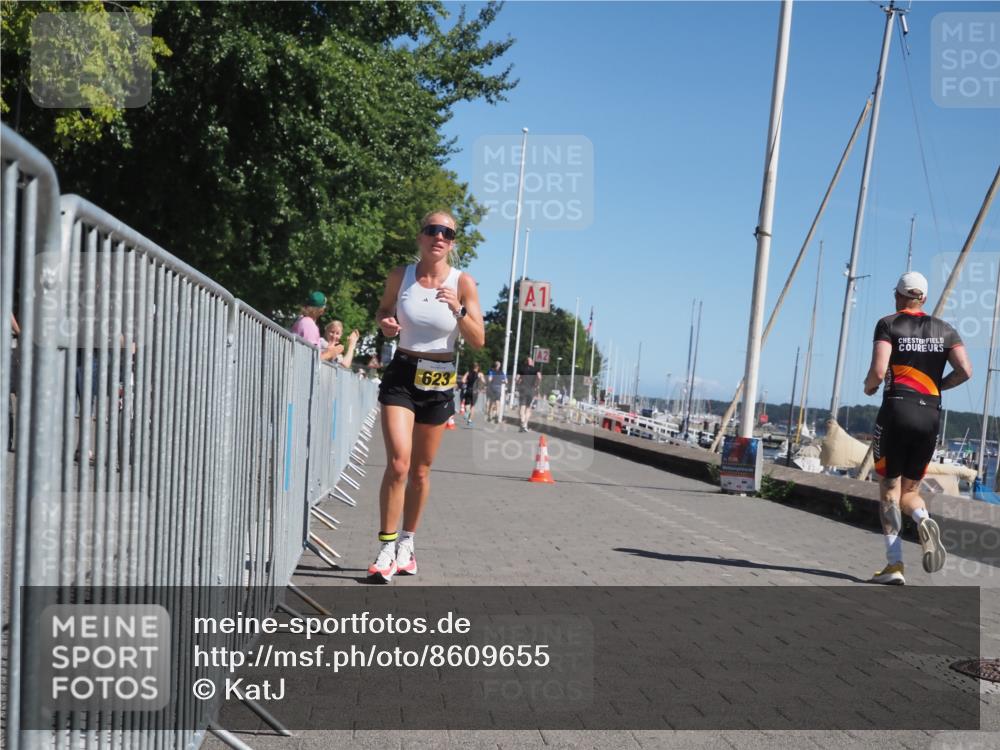 17.08.2025 - KN Förde Triathlon 2025 KatJ http://msf.ph/oto/8609655 17.08.2025 12:04:14 Laufen 346, 623 meine-sportfotos.de