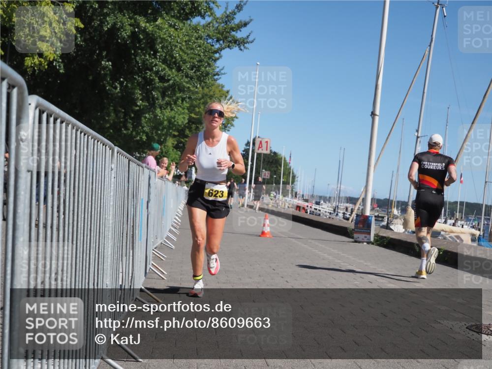 17.08.2025 - KN Förde Triathlon 2025 KatJ http://msf.ph/oto/8609663 17.08.2025 12:04:14 Laufen 346, 623 meine-sportfotos.de