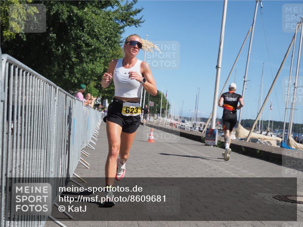 17.08.2025 - KN Förde Triathlon 2025 KatJ http://msf.ph/oto/8609681 17.08.2025 12:04:14 Laufen 346, 623 meine-sportfotos.de