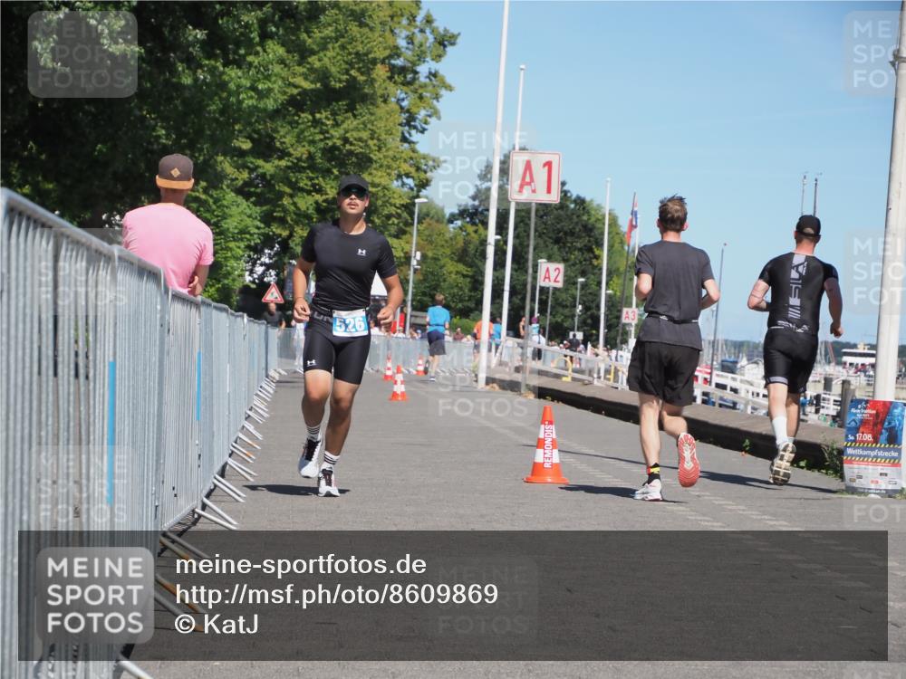 17.08.2025 - KN Förde Triathlon 2025 KatJ http://msf.ph/oto/8609869 17.08.2025 14:01:48 Laufen 526 meine-sportfotos.de