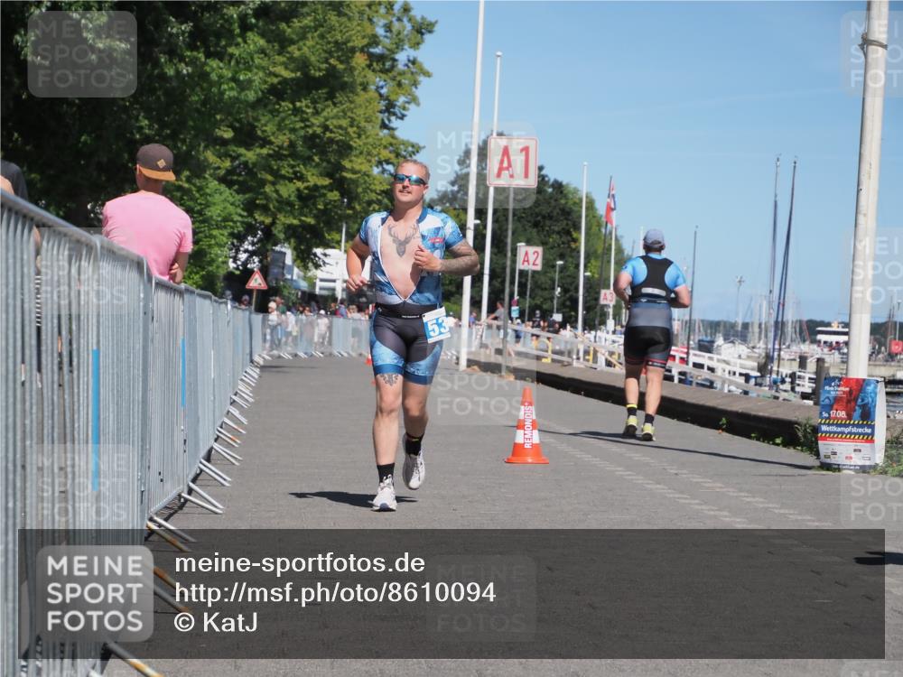 17.08.2025 - KN Förde Triathlon 2025 KatJ http://msf.ph/oto/8610094 17.08.2025 14:02:46 Laufen 539 meine-sportfotos.de