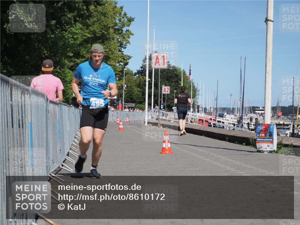 17.08.2025 - KN Förde Triathlon 2025 KatJ http://msf.ph/oto/8610172 17.08.2025 14:03:44 Laufen 495 meine-sportfotos.de