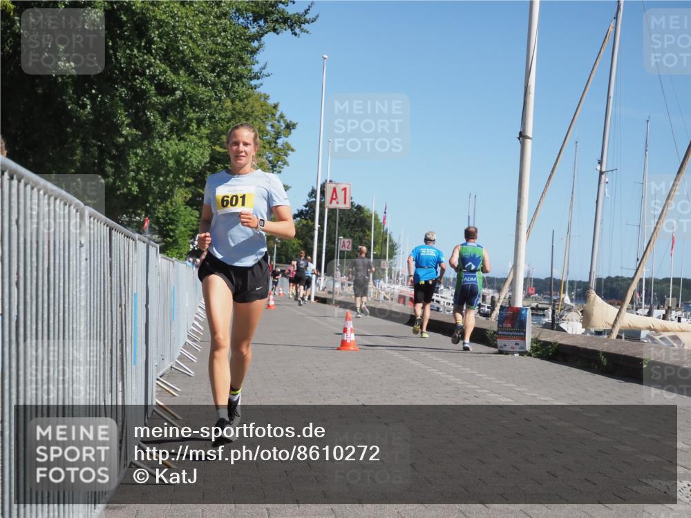 17.08.2025 - KN Förde Triathlon 2025 KatJ http://msf.ph/oto/8610272 17.08.2025 12:05:25 Laufen 601 meine-sportfotos.de