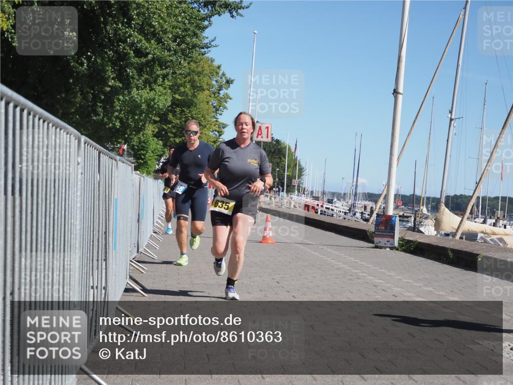 17.08.2025 - KN Förde Triathlon 2025 KatJ http://msf.ph/oto/8610363 17.08.2025 12:05:41 Laufen 288, 311, 604, 624, 635 meine-sportfotos.de