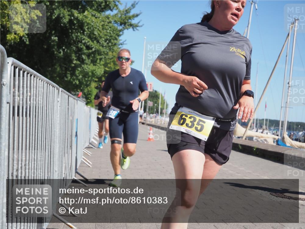 17.08.2025 - KN Förde Triathlon 2025 KatJ http://msf.ph/oto/8610383 17.08.2025 12:05:43 Laufen 288, 604, 624, 635 meine-sportfotos.de