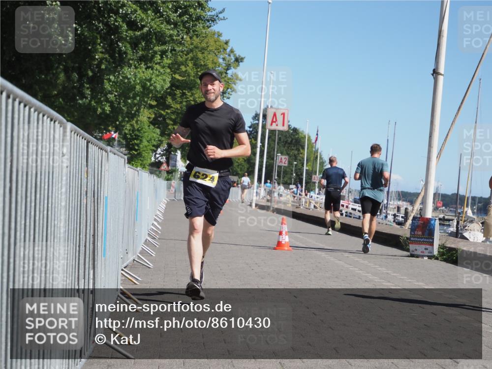 17.08.2025 - KN Förde Triathlon 2025 KatJ http://msf.ph/oto/8610430 17.08.2025 12:05:48 Laufen 604, 624 meine-sportfotos.de