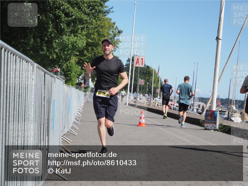 17.08.2025 - KN Förde Triathlon 2025 KatJ http://msf.ph/oto/8610433 17.08.2025 12:05:48 Laufen 604, 624 meine-sportfotos.de
