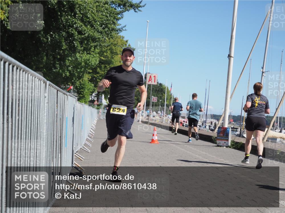 17.08.2025 - KN Förde Triathlon 2025 KatJ http://msf.ph/oto/8610438 17.08.2025 12:05:49 Laufen 604, 624 meine-sportfotos.de