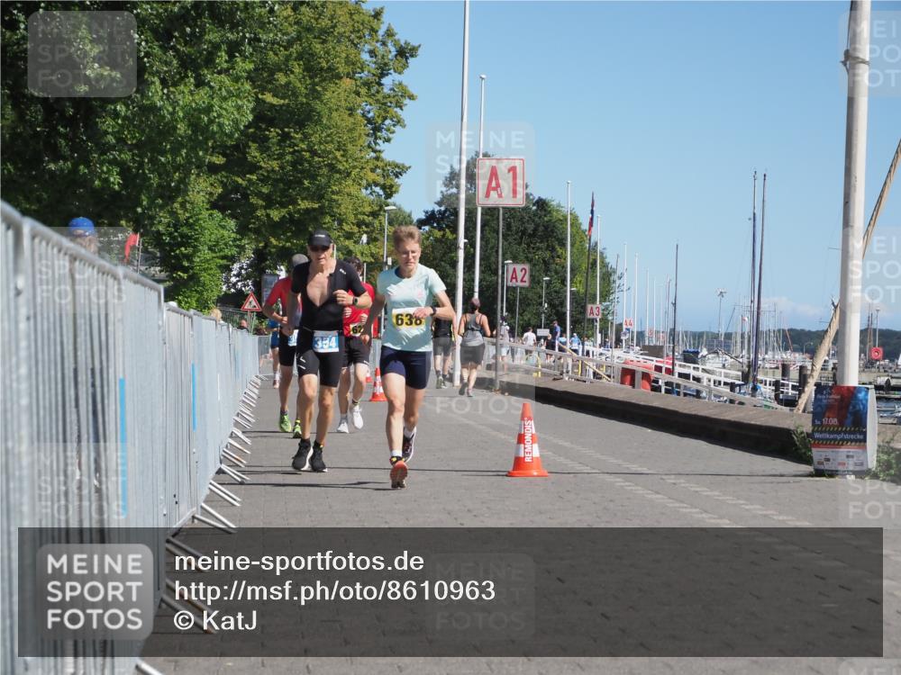 17.08.2025 - KN Förde Triathlon 2025 KatJ http://msf.ph/oto/8610963 17.08.2025 12:08:22 Laufen 354, 621, 638 meine-sportfotos.de