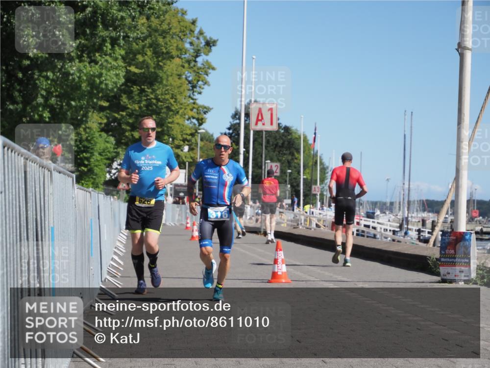 17.08.2025 - KN Förde Triathlon 2025 KatJ http://msf.ph/oto/8611010 17.08.2025 12:08:47 Laufen 316, 626 meine-sportfotos.de