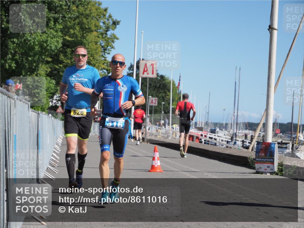 17.08.2025 - KN Förde Triathlon 2025 KatJ http://msf.ph/oto/8611016 17.08.2025 12:08:48 Laufen 316, 626 meine-sportfotos.de