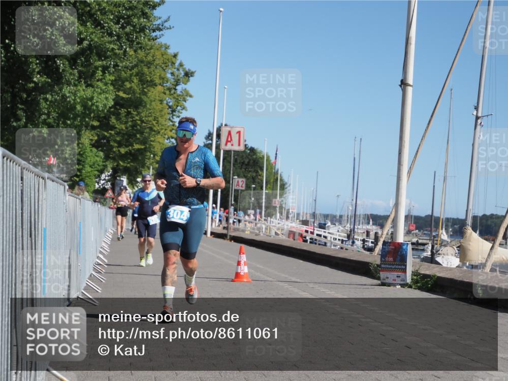 17.08.2025 - KN Förde Triathlon 2025 KatJ http://msf.ph/oto/8611061 17.08.2025 12:09:23 Laufen 285, 304 meine-sportfotos.de