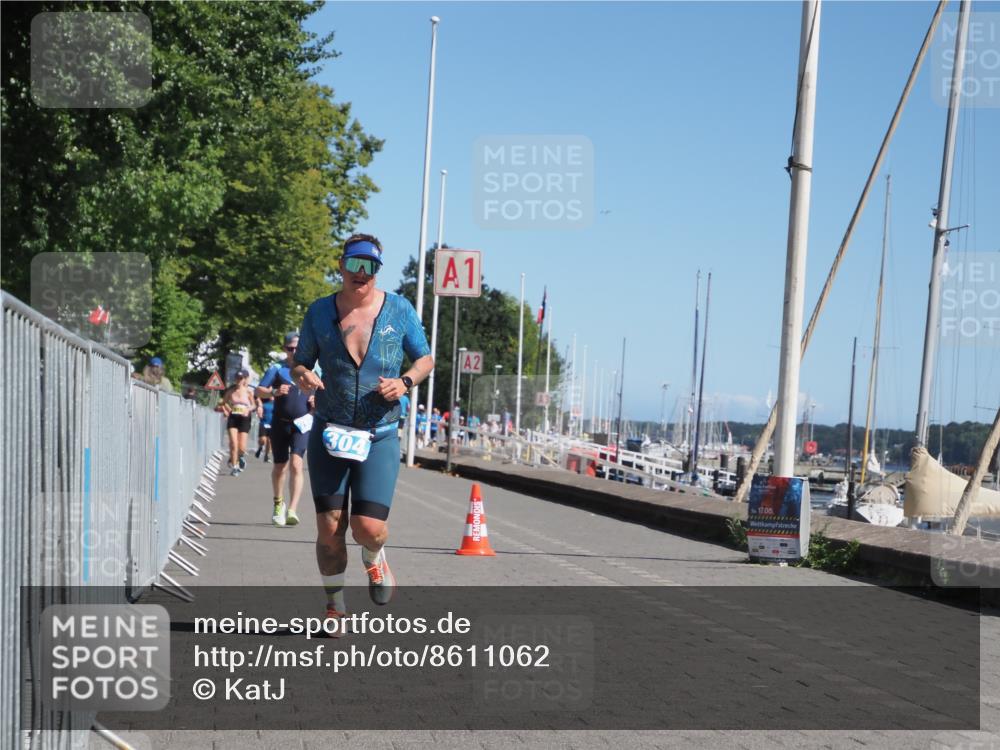 17.08.2025 - KN Förde Triathlon 2025 KatJ http://msf.ph/oto/8611062 17.08.2025 12:09:23 Laufen 285, 304 meine-sportfotos.de