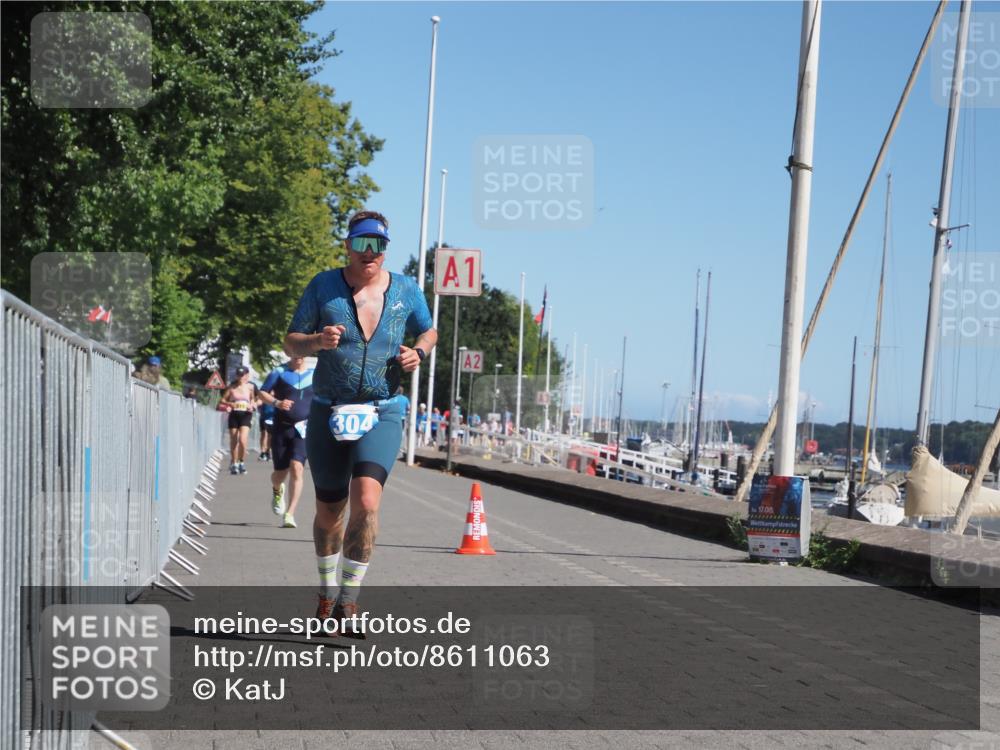 17.08.2025 - KN Förde Triathlon 2025 KatJ http://msf.ph/oto/8611063 17.08.2025 12:09:23 Laufen 285, 304 meine-sportfotos.de
