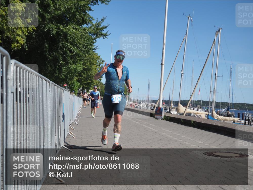 17.08.2025 - KN Förde Triathlon 2025 KatJ http://msf.ph/oto/8611068 17.08.2025 12:09:25 Laufen 285, 304 meine-sportfotos.de