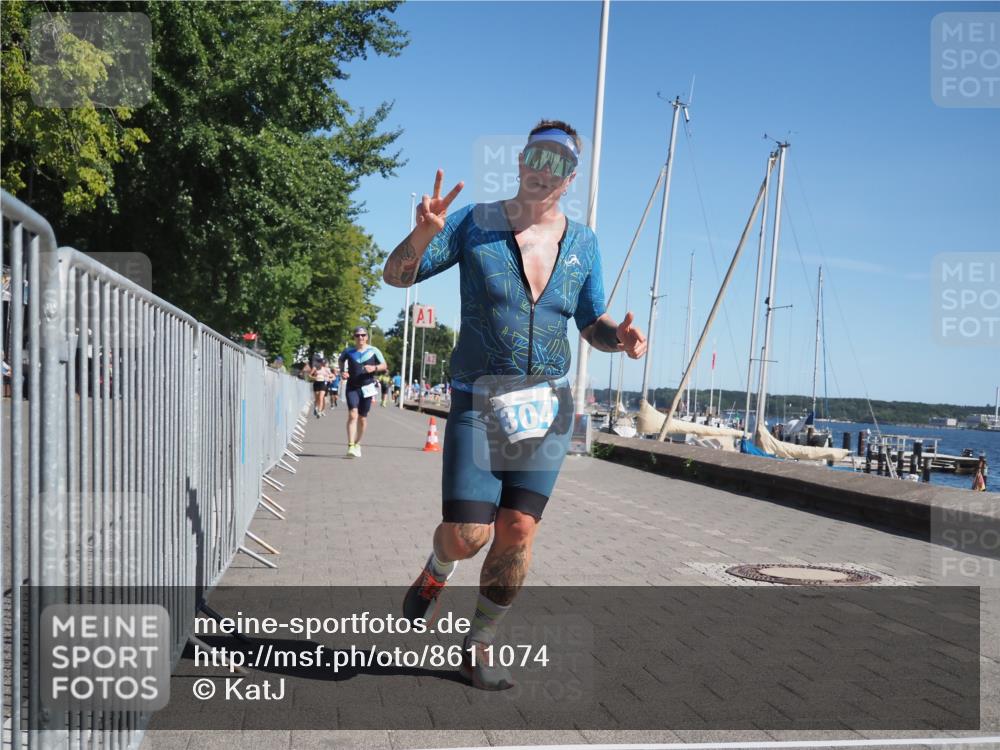 17.08.2025 - KN Förde Triathlon 2025 KatJ http://msf.ph/oto/8611074 17.08.2025 12:09:26 Laufen 285, 304 meine-sportfotos.de