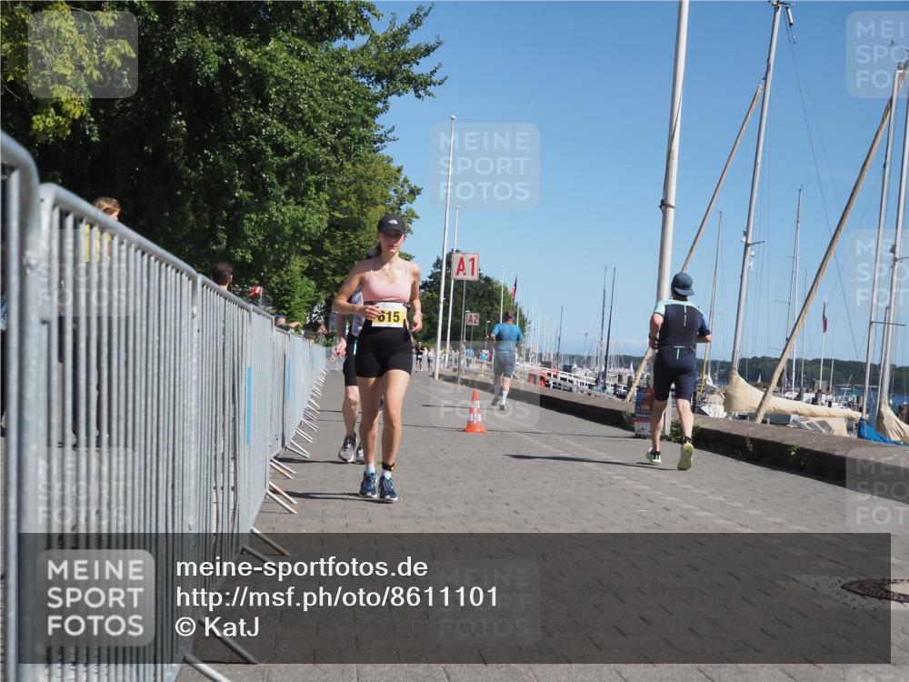 17.08.2025 - KN Förde Triathlon 2025 KatJ http://msf.ph/oto/8611101 17.08.2025 12:09:37 Laufen 345, 349, 615 meine-sportfotos.de