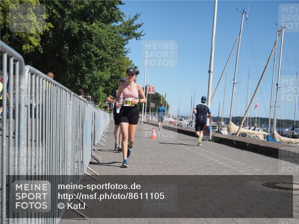 17.08.2025 - KN Förde Triathlon 2025 KatJ http://msf.ph/oto/8611105 17.08.2025 12:09:38 Laufen 345, 349, 615 meine-sportfotos.de