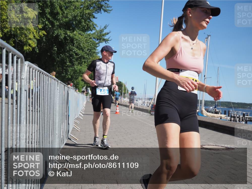 17.08.2025 - KN Förde Triathlon 2025 KatJ http://msf.ph/oto/8611109 17.08.2025 12:09:40 Laufen 345, 349, 615 meine-sportfotos.de
