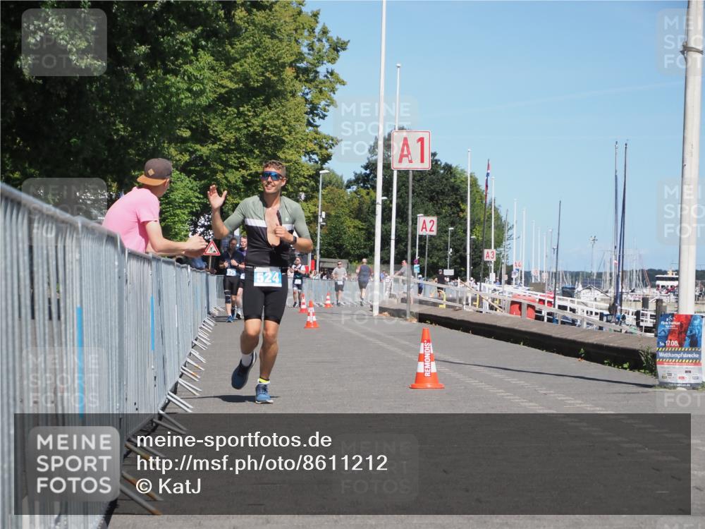 17.08.2025 - KN Förde Triathlon 2025 KatJ http://msf.ph/oto/8611212 17.08.2025 14:05:22 Laufen 524 meine-sportfotos.de