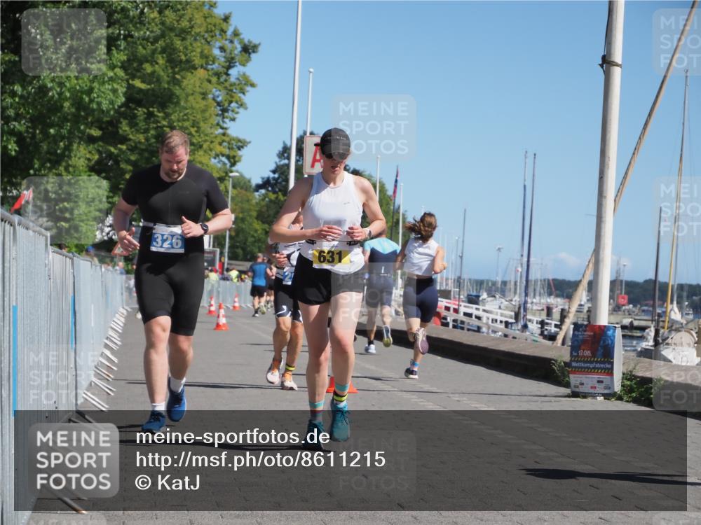 17.08.2025 - KN Förde Triathlon 2025 KatJ http://msf.ph/oto/8611215 17.08.2025 12:10:11 Laufen 299, 326, 631 meine-sportfotos.de