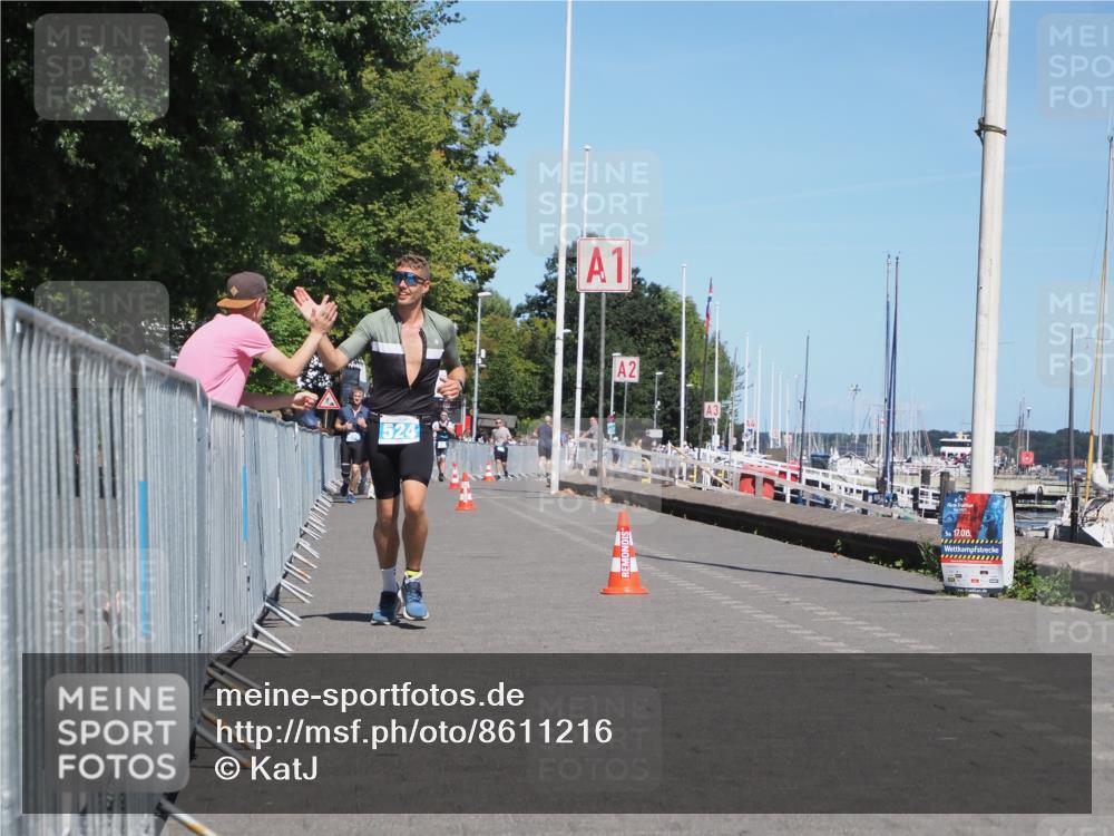 17.08.2025 - KN Förde Triathlon 2025 KatJ http://msf.ph/oto/8611216 17.08.2025 14:05:23 Laufen 524 meine-sportfotos.de