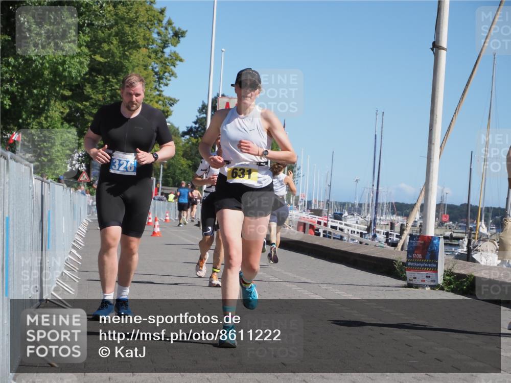 17.08.2025 - KN Förde Triathlon 2025 KatJ http://msf.ph/oto/8611222 17.08.2025 12:10:12 Laufen 299, 326, 631 meine-sportfotos.de