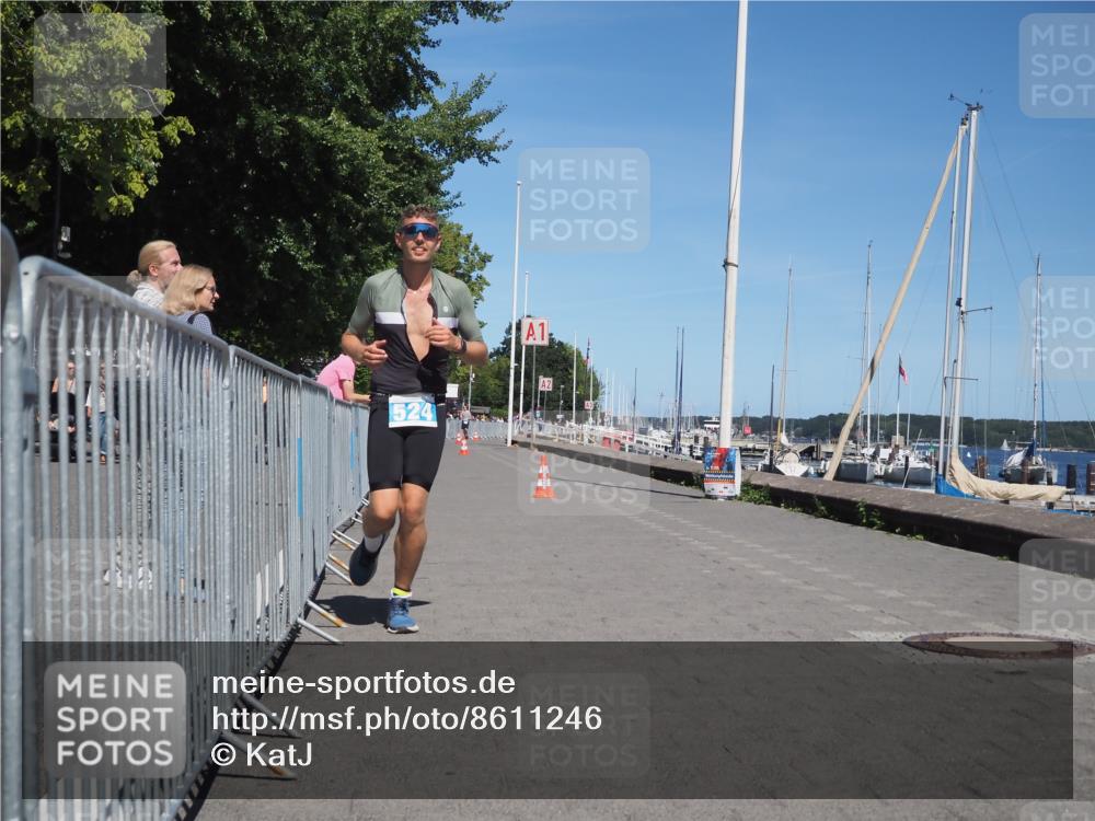 17.08.2025 - KN Förde Triathlon 2025 KatJ http://msf.ph/oto/8611246 17.08.2025 14:05:26 Laufen 524 meine-sportfotos.de