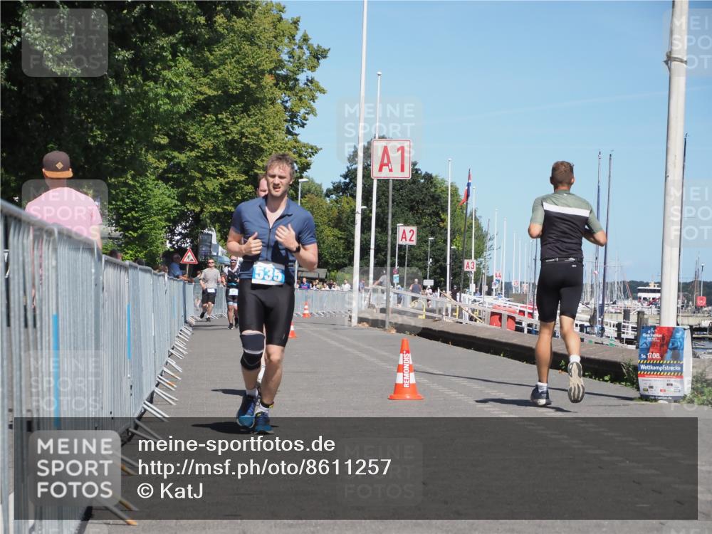 17.08.2025 - KN Förde Triathlon 2025 KatJ http://msf.ph/oto/8611257 17.08.2025 14:05:35 Laufen 515, 535 meine-sportfotos.de