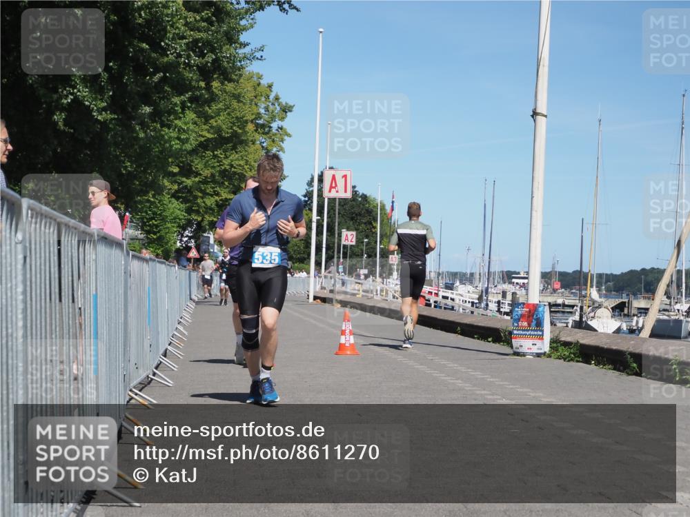 17.08.2025 - KN Förde Triathlon 2025 KatJ http://msf.ph/oto/8611270 17.08.2025 14:05:36 Laufen 515, 535 meine-sportfotos.de
