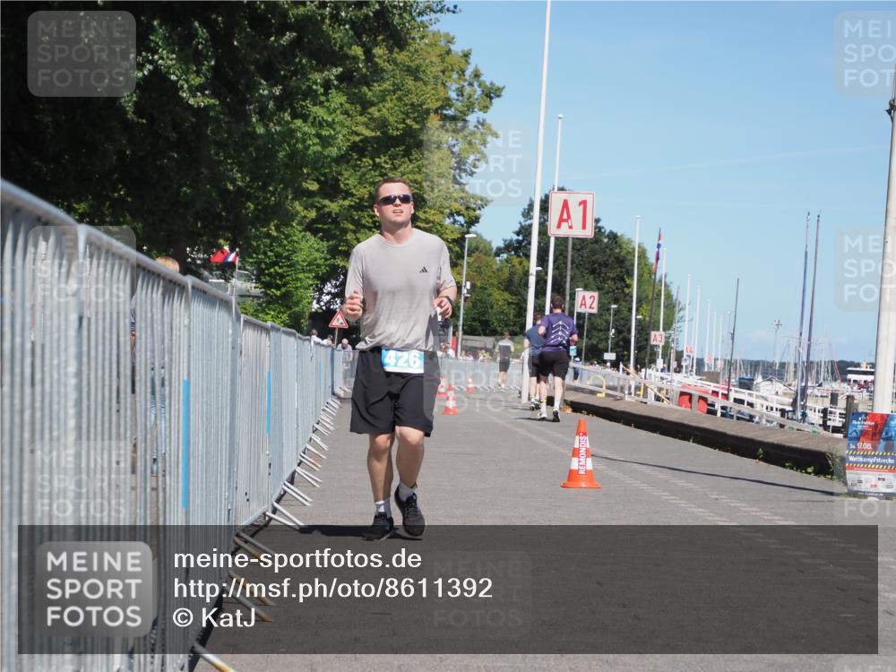 17.08.2025 - KN Förde Triathlon 2025 KatJ http://msf.ph/oto/8611392 17.08.2025 14:05:59 Laufen 426, 540 meine-sportfotos.de