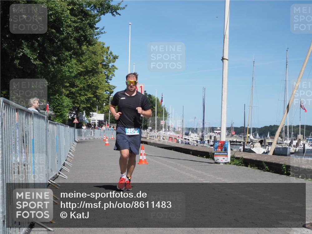 17.08.2025 - KN Förde Triathlon 2025 KatJ http://msf.ph/oto/8611483 17.08.2025 14:07:06 Laufen 486 meine-sportfotos.de