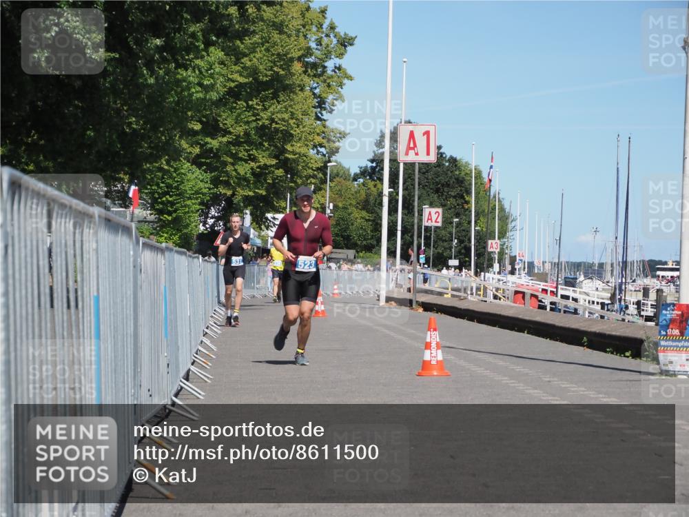 17.08.2025 - KN Förde Triathlon 2025 KatJ http://msf.ph/oto/8611500 17.08.2025 14:08:26 Laufen 523 meine-sportfotos.de