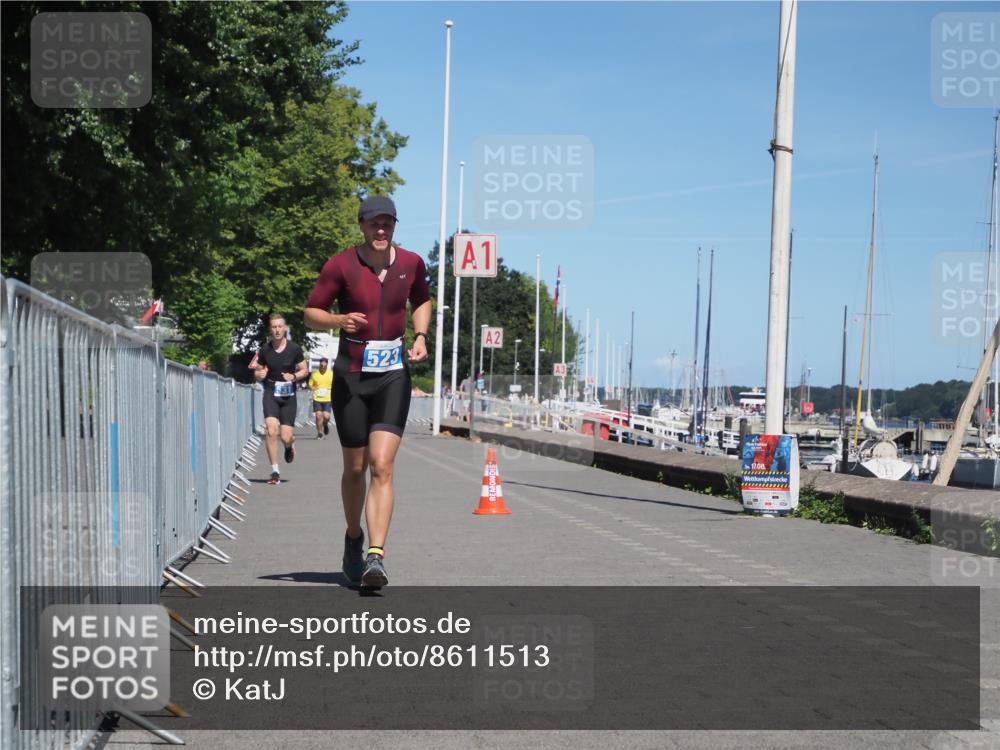 17.08.2025 - KN Förde Triathlon 2025 KatJ http://msf.ph/oto/8611513 17.08.2025 14:08:29 Laufen 523, 531 meine-sportfotos.de