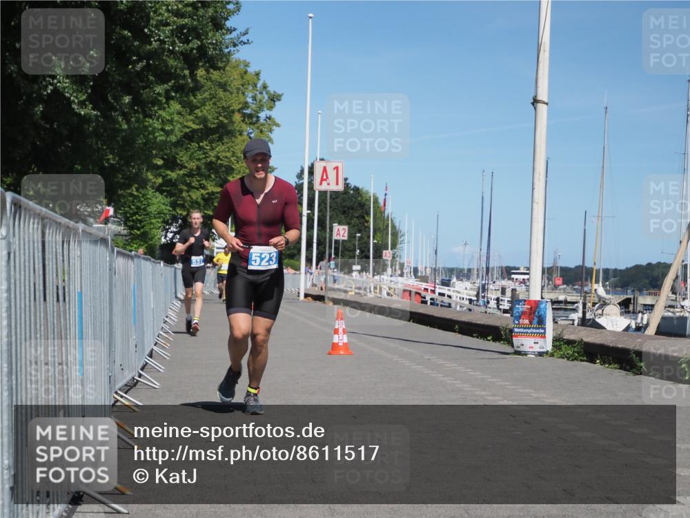 17.08.2025 - KN Förde Triathlon 2025 KatJ http://msf.ph/oto/8611517 17.08.2025 14:08:30 Laufen 523, 531 meine-sportfotos.de