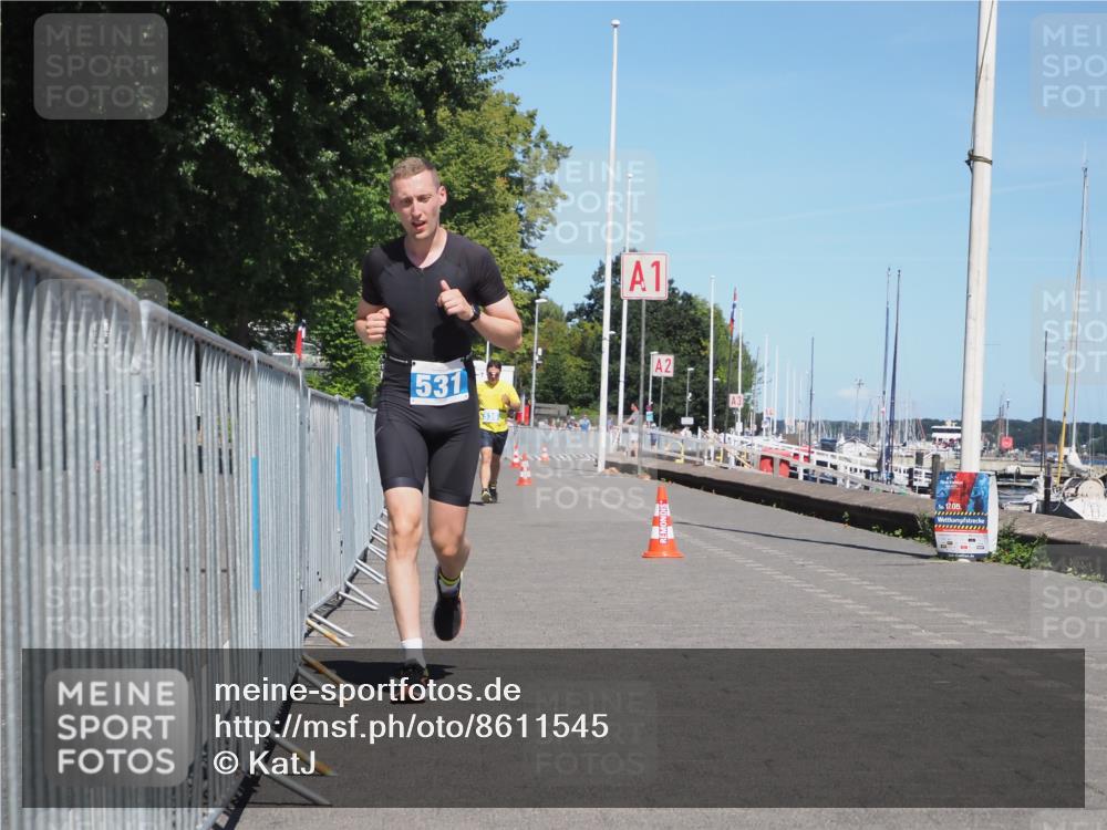 17.08.2025 - KN Förde Triathlon 2025 KatJ http://msf.ph/oto/8611545 17.08.2025 14:08:36 Laufen 531 meine-sportfotos.de