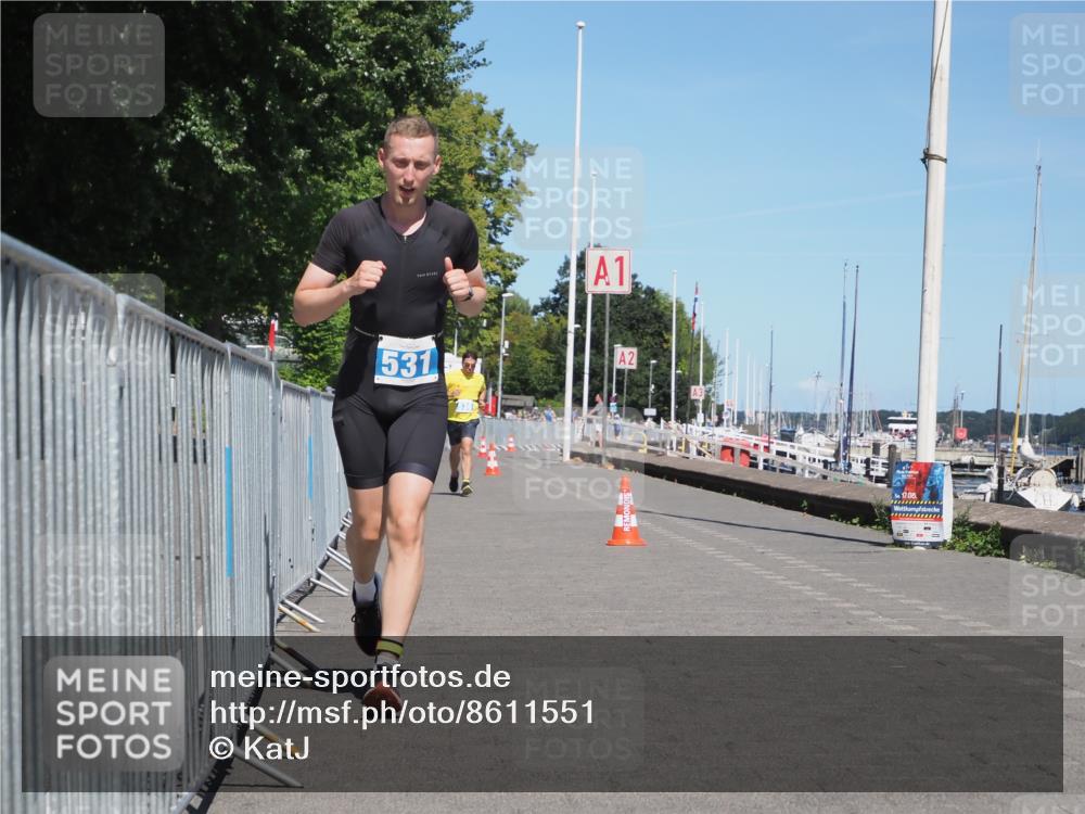 17.08.2025 - KN Förde Triathlon 2025 KatJ http://msf.ph/oto/8611551 17.08.2025 14:08:36 Laufen 531 meine-sportfotos.de