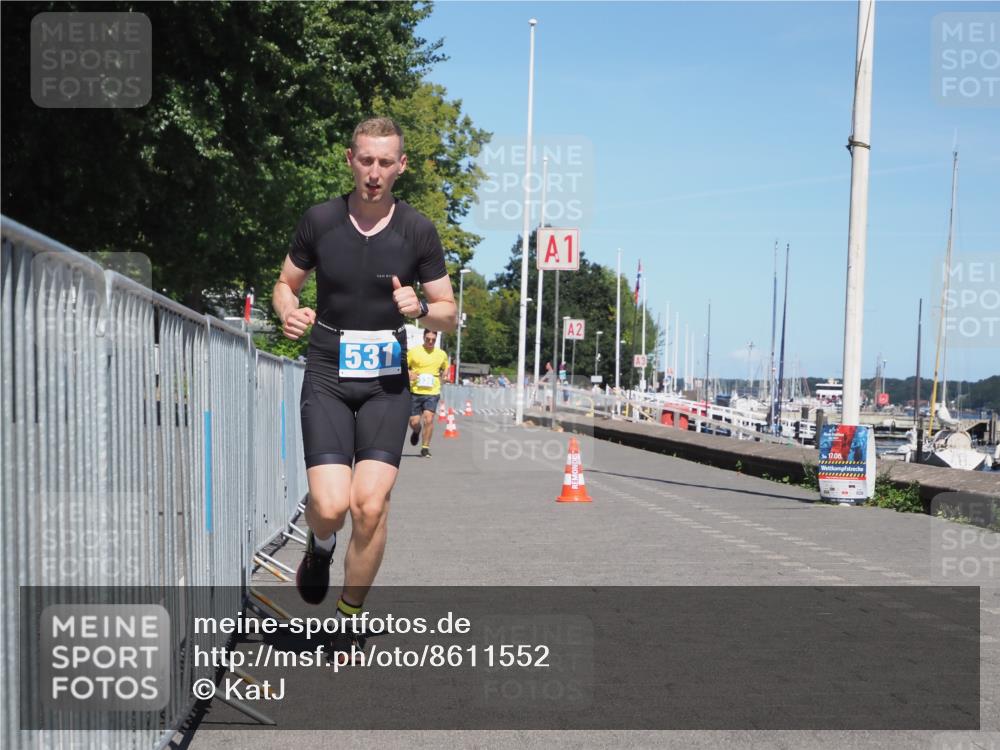 17.08.2025 - KN Förde Triathlon 2025 KatJ http://msf.ph/oto/8611552 17.08.2025 14:08:36 Laufen 531 meine-sportfotos.de