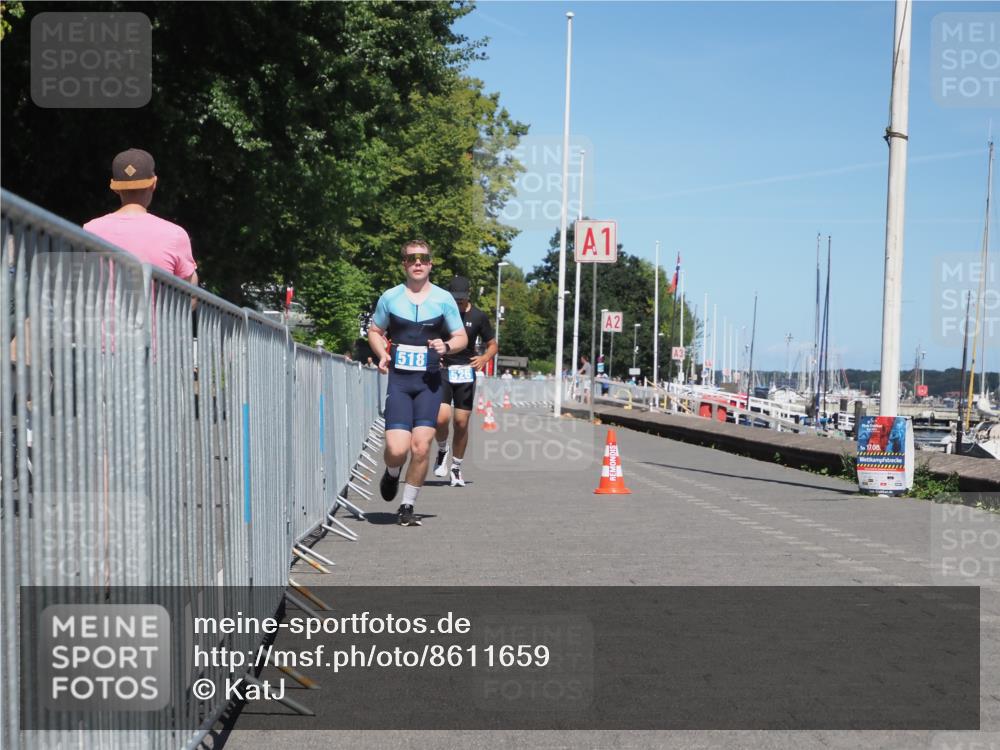 17.08.2025 - KN Förde Triathlon 2025 KatJ http://msf.ph/oto/8611659 17.08.2025 14:12:05 Laufen 518, 526 meine-sportfotos.de