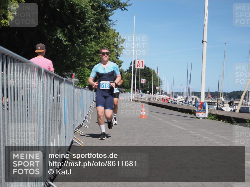 17.08.2025 - KN Förde Triathlon 2025 KatJ http://msf.ph/oto/8611681 17.08.2025 14:12:07 Laufen 518, 526 meine-sportfotos.de