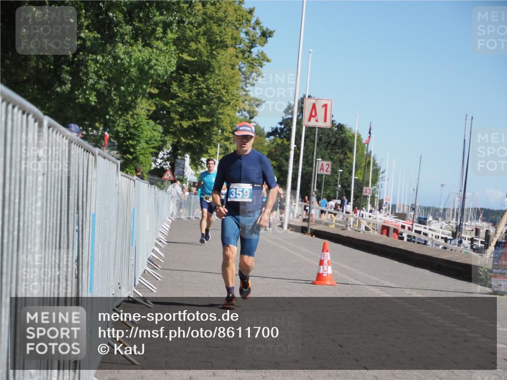 17.08.2025 - KN Förde Triathlon 2025 KatJ http://msf.ph/oto/8611700 17.08.2025 12:11:36 Laufen 359, 612 meine-sportfotos.de